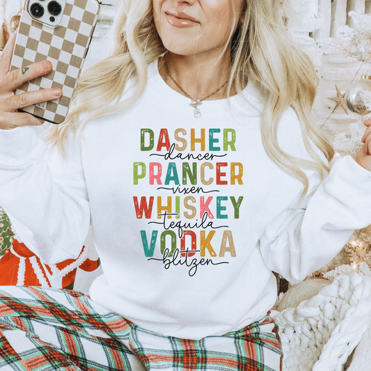 Dasher Dancer Whiskey Vodka